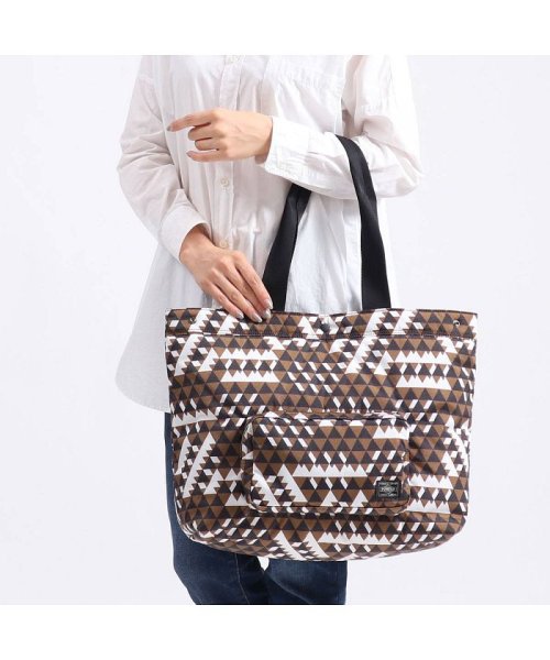 PORTER(ポーター)/ポーター パターン トートバッグ 683－16156 吉田カバン PORTER PATTERN TOTE BAG 和柄 メンズ レディース/img09