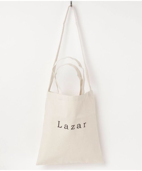 LAZAR(ラザル)/【Lazar】 キャンバス 2WAYトートバッグ ショッピングバッグ エコバッグ/img01