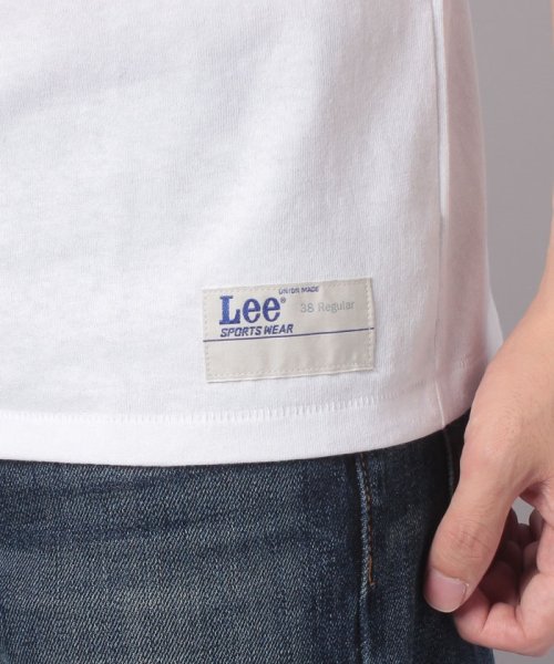 Lee(Lee)/【LEE】【別注】 リー ボックスロゴ プリント 半袖 Tシャツ ユニセックス/img12