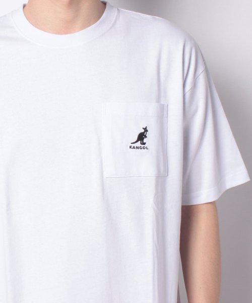 KANGOL(KANGOL)/【ＫＡＮＧＯＬ】 カンゴール オーバーサイズ ポケット付き 半袖 Tシャツ ユニセックス/img11