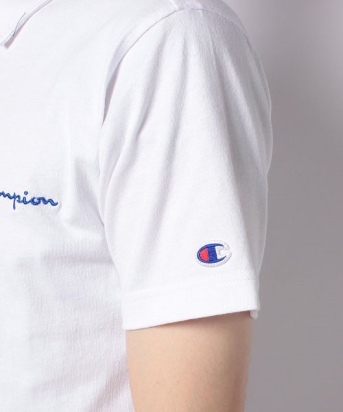 CHAMPION(チャンピオン)/【Ｃhampion】 チャンピオン ロゴ 刺繍 半袖 ポロシャツ/img09