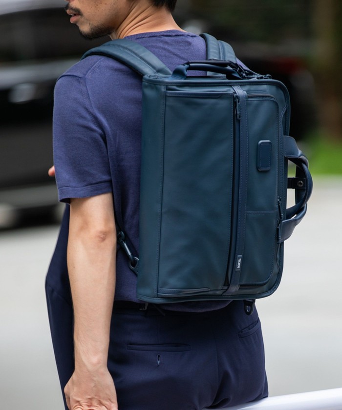 【美品】SHIPS別注　TUMI ALPHA 3シリーズ　3way スリムタイプ