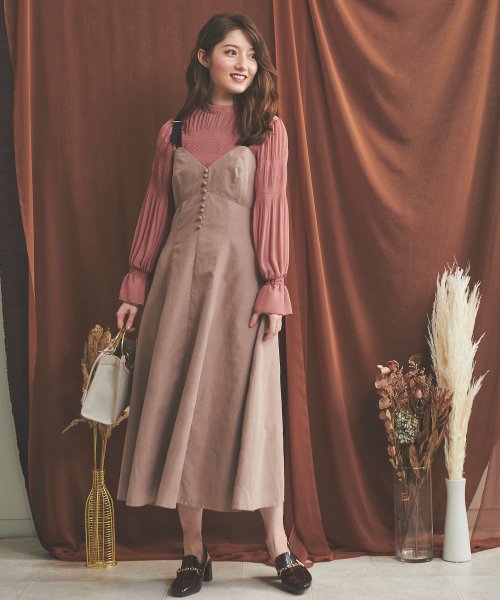 セール 50 Off Ray12月号 美人百花11月号掲載 キャミワンピース ノエラ Noela Magaseek