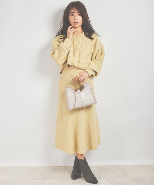 セール 50 Off 美人百花11月号掲載 セットアップ風ニットワンピース ノエラ Noela Magaseek セール 50 Off 美人百花11月号掲載 セットアップ風ニットワンピース ノエラ Noela Magaseek