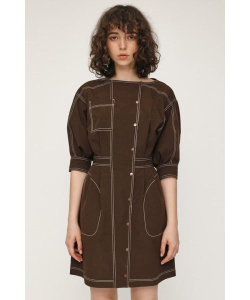 セール No Collar Stitch Sh ワンピース スライ Sly Magaseek