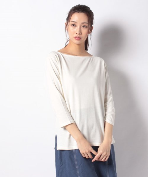 NICE CLAUP OUTLET(ナイスクラップ　アウトレット)/【natural couture】スカーフ付き2WAYTシャツ/img05