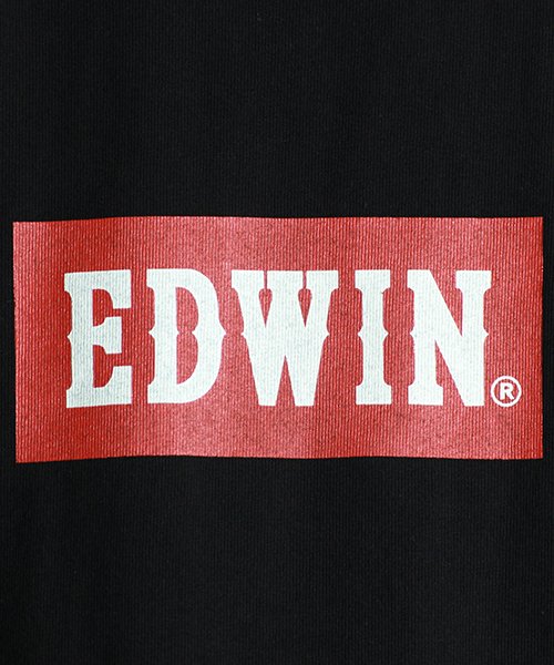 EDWIN(EDWIN)/【EDWIN】 エドウィン ボックスロゴ　半袖 Tシャツ　デニム/img05