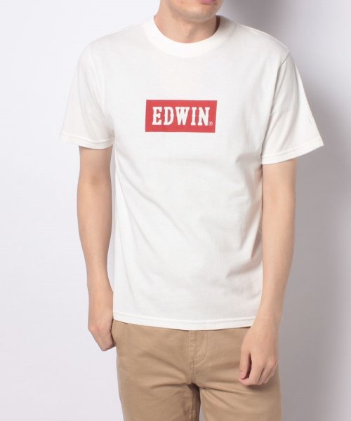 EDWIN(EDWIN)/【EDWIN】 エドウィン ボックスロゴ　半袖 Tシャツ　デニム/img14