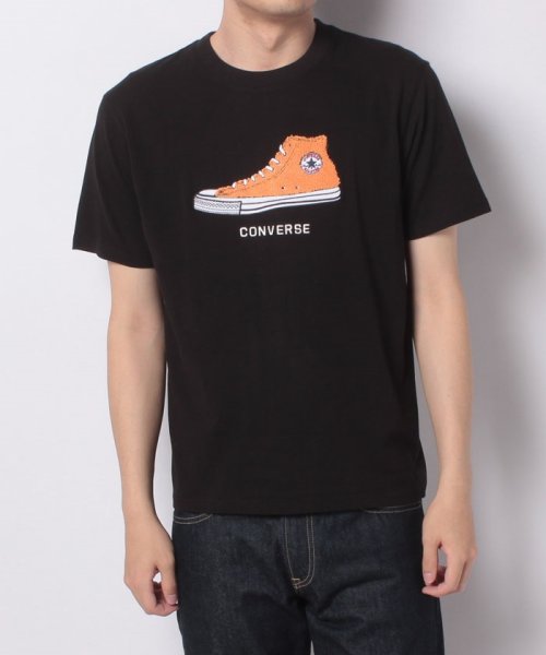 CONVERSE(CONVERSE)/【ＣＯＮＶＥＲＳＥ】 コンバース シューズサガラ  半袖 Tシャツ ユニセックス/img14