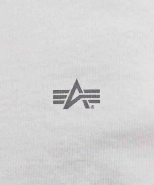 ALPHA INDUSTRIES(アルファインダストリーズ)/【ALPHA】 アルファ リフレクター ミリタリー 半袖 Tシャツ/img04