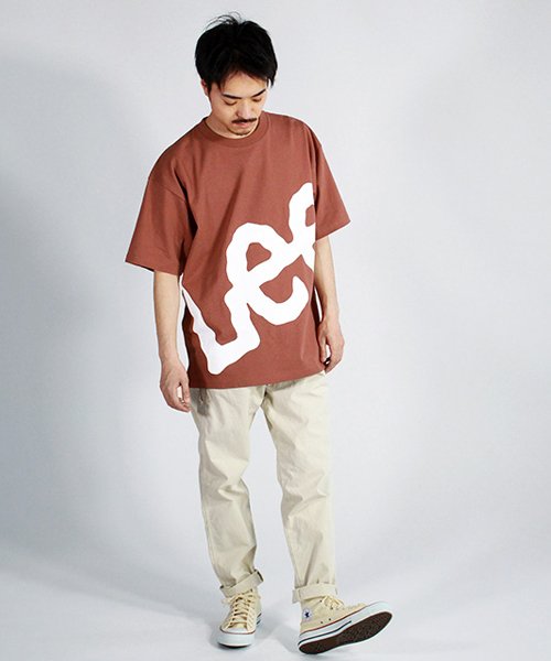 Lee(Lee)/【LEE】【別注】 リー ビックロゴ プリント 半袖 Tシャツ ユニセックス/img03