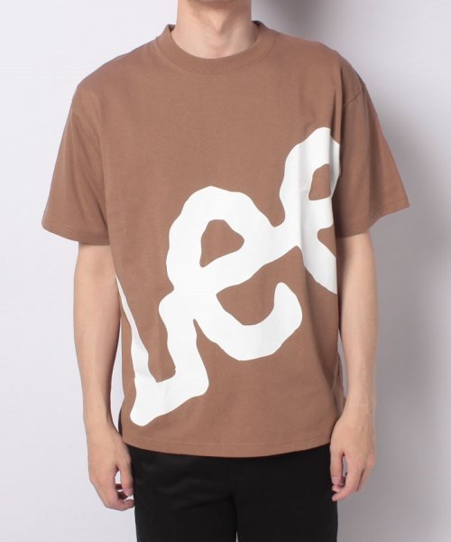 Lee(Lee)/【LEE】【別注】 リー ビックロゴ プリント 半袖 Tシャツ ユニセックス/img15