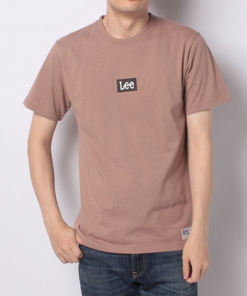 Lee(Lee)/【LEE】【別注】 リー ボックスロゴ プリント 半袖 Tシャツ ユニセックス/img14