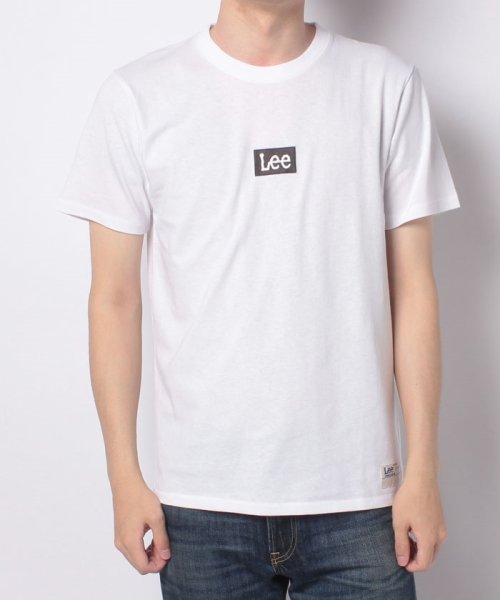 Lee(Lee)/【LEE】【別注】 リー ボックスロゴ プリント 半袖 Tシャツ ユニセックス/img16