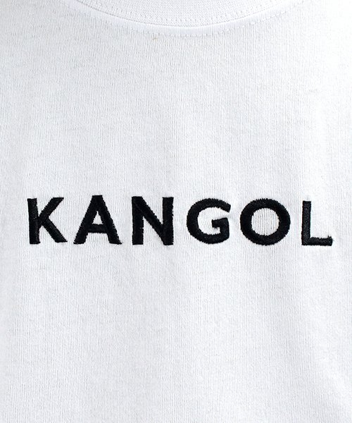 KANGOL(KANGOL)/【ＫＡＮＧＯＬ】 カンゴール オーバーサイズ 胸＆裾刺繍 半袖 Tシャツ ユニセックス/img07