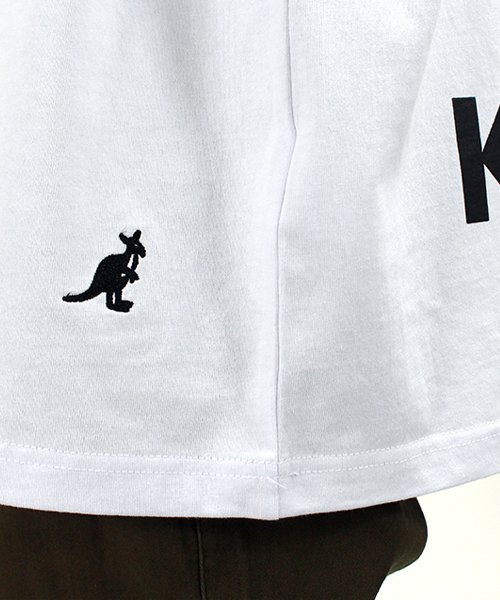 KANGOL(KANGOL)/【ＫＡＮＧＯＬ】 カンゴール オーバーサイズ 胸＆裾刺繍 半袖 Tシャツ ユニセックス/img09