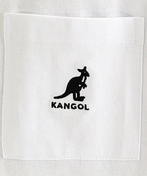 KANGOL(KANGOL)/【ＫＡＮＧＯＬ】 カンゴール オーバーサイズ ポケット付き 半袖 Tシャツ ユニセックス/img05