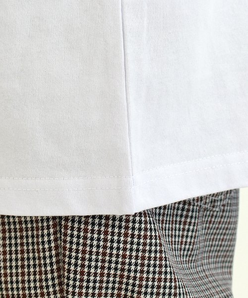 KANGOL(KANGOL)/【ＫＡＮＧＯＬ】 カンゴール オーバーサイズ ポケット付き 半袖 Tシャツ ユニセックス/img08