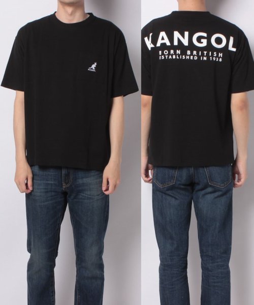 KANGOL(KANGOL)/【ＫＡＮＧＯＬ】 カンゴール オーバーサイズ ポケット付き 半袖 Tシャツ ユニセックス/img14