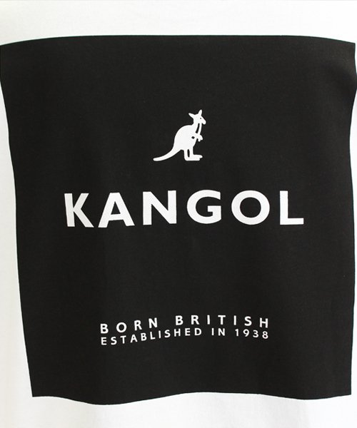 KANGOL(KANGOL)/【ＫＡＮＧＯＬ】 カンゴール オーバーサイズ ボックスロゴ 半袖　Ｔシャツ ユニセックス/img07