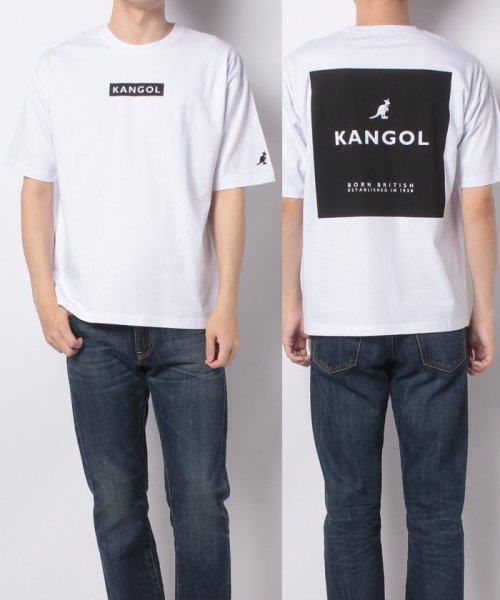 KANGOL(KANGOL)/【ＫＡＮＧＯＬ】 カンゴール オーバーサイズ ボックスロゴ 半袖　Ｔシャツ ユニセックス/img16