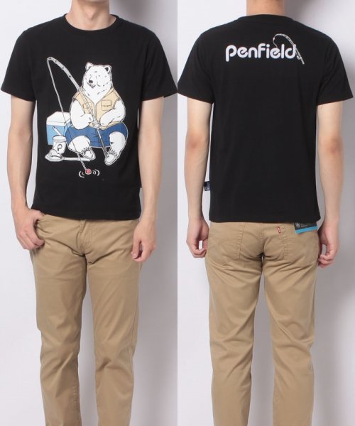 PENFIELD(PENFIELD)/【ＰＥＮＦＩＥＬＤ】 ペンフィールド クマ フィッシング 半袖 Tシャツ ユニセックス/img15