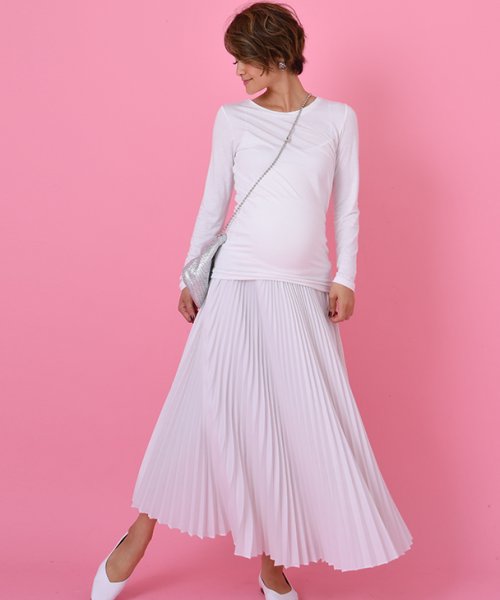 産前産後ロングプリーツスカート マタニティ服 カワイイ おしゃれ プリーツスカート ロングスカート フレア 妊婦 妊娠 産前産後 オールシーズン 履き心地 チョコア Chocoa Magaseek 産前産後ロングプリーツスカート マタニティ服 カワイイ おしゃれ プリーツスカート ロングスカート フレア 妊婦 妊娠 産前産後 オールシーズン 履き心地 チョコア Chocoa Magaseek