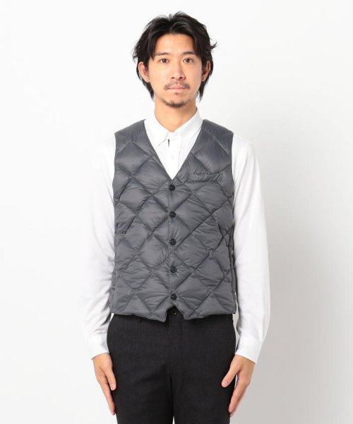 NOLLEY’S goodman(ノーリーズグッドマン)/【TAION/タイオン】TAION CITY LINE SNAP BUTTON DOWN GILET　TAION－003C1/img01