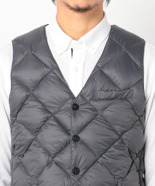 NOLLEY’S goodman(ノーリーズグッドマン)/【TAION/タイオン】TAION CITY LINE SNAP BUTTON DOWN GILET　TAION－003C1/img04