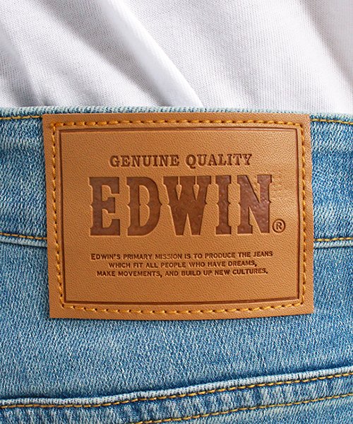 EDWIN(EDWIN)/【別注】【EDWIN】  エドウィン　デニム ワイドショーツ ハーフパンツ/img09