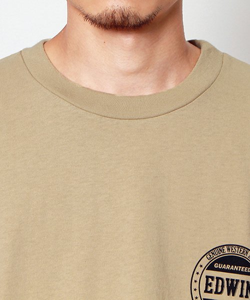 EDWIN(EDWIN)/【EDWIN】 エドウィン 胸ワンポイントロゴ　半袖 Tシャツ　/img05