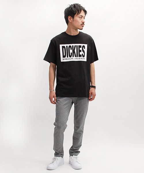 Dickies(Dickies)/【Ｄickies】 ディッキーズ ボックスロゴ 半袖　Tシャツ ユニセックス/img01