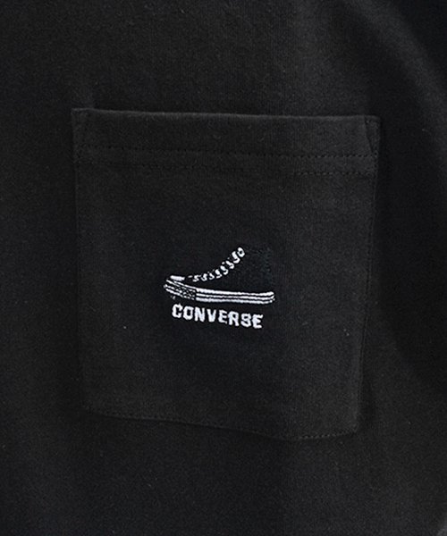 CONVERSE(コンバース)/【ＣＯＮＶＥＲＳＥ】 コンバース ワンポイント ポケット付き 半袖 Tシャツ ユニセックス/img07