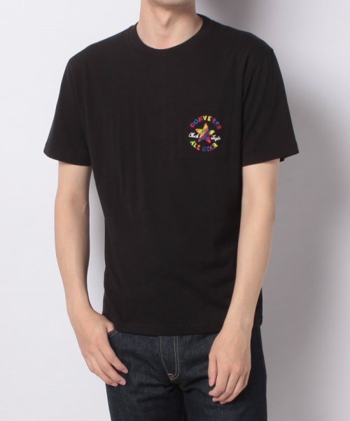 CONVERSE(コンバース)/【ＣＯＮＶＥＲＳＥ】 コンバース ワンポイント ポケット付き 半袖 Tシャツ ユニセックス/img23
