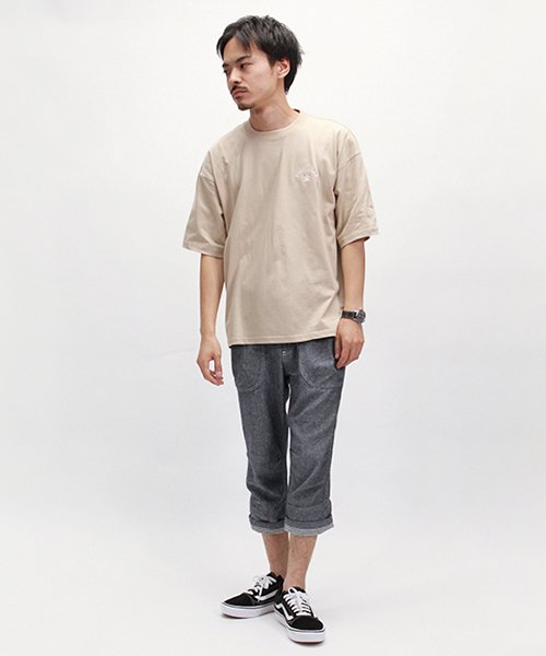 CONVERSE(コンバース)/【ＣＯＮＶＥＲＳＥ】 コンバース アーチロゴ 刺繍 半袖 Tシャツ ユニセックス/img04