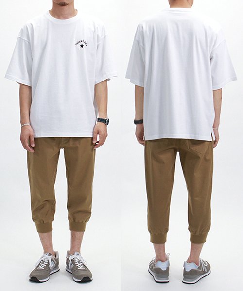 CONVERSE(コンバース)/【ＣＯＮＶＥＲＳＥ】 コンバース アーチロゴ 刺繍 半袖 Tシャツ ユニセックス/img06