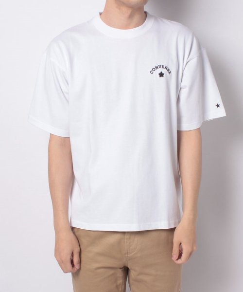 CONVERSE(コンバース)/【ＣＯＮＶＥＲＳＥ】 コンバース アーチロゴ 刺繍 半袖 Tシャツ ユニセックス/img18