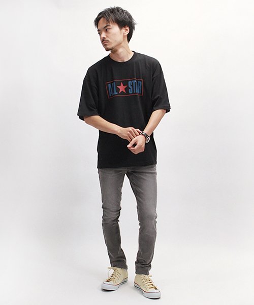 CONVERSE(CONVERSE)/【ＣＯＮＶＥＲＳＥ】 コンバース ボックスロゴ 半袖 Tシャツ ユニセックス/img01