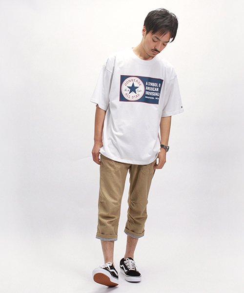CONVERSE(CONVERSE)/【ＣＯＮＶＥＲＳＥ】 コンバース ボックスロゴ 半袖 Tシャツ ユニセックス/img02