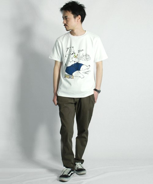 PENFIELD(PENFIELD)/【ＰＥＮＦＩＥＬＤ】 ペンフィールド クマ キャンプ 半袖 Ｔシャツ ユニセックス/img01