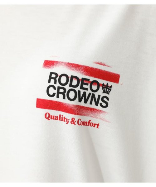 RODEO CROWNS WIDE BOWL(ロデオクラウンズワイドボウル)/Spray crownビッグTシャツワンピース/img07