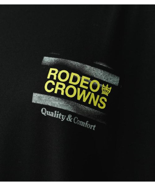 RODEO CROWNS WIDE BOWL(ロデオクラウンズワイドボウル)/Spray crownビッグTシャツワンピース/img14