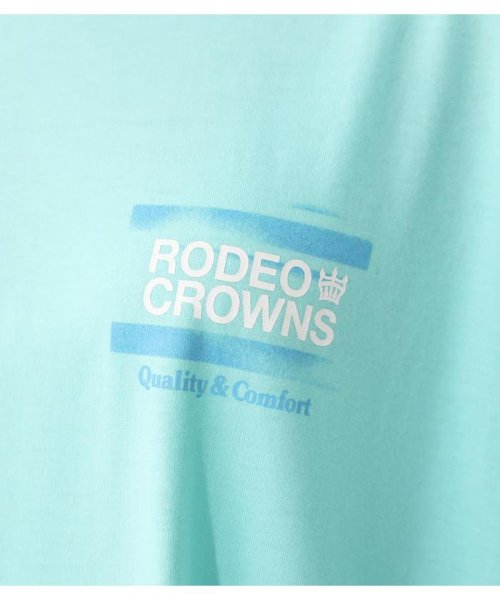 RODEO CROWNS WIDE BOWL(ロデオクラウンズワイドボウル)/Spray crownビッグTシャツワンピース/img21