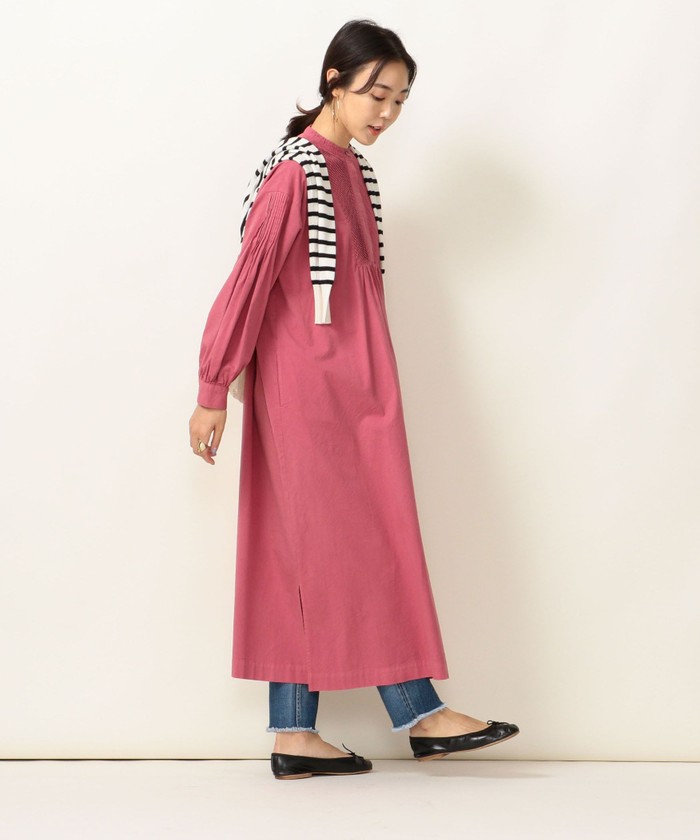 目玉商品 シップス エニィ レディース Ships Any ｓｈｉｐｓ ａｎｙ オーバーダイ ピンタックワンピース Centrodeladultomayor Com Uy