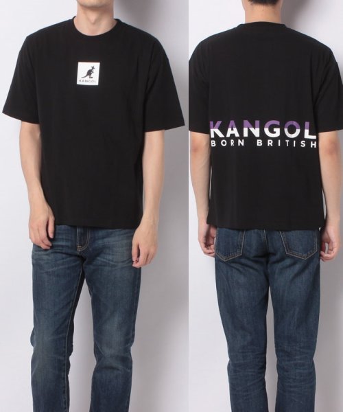 KANGOL(KANGOL)/【ＫＡＮＧＯＬ】 カンゴール オーバーサイズ スクエア＆バックプリント 半袖 Tシャツ ユニセックス/img12