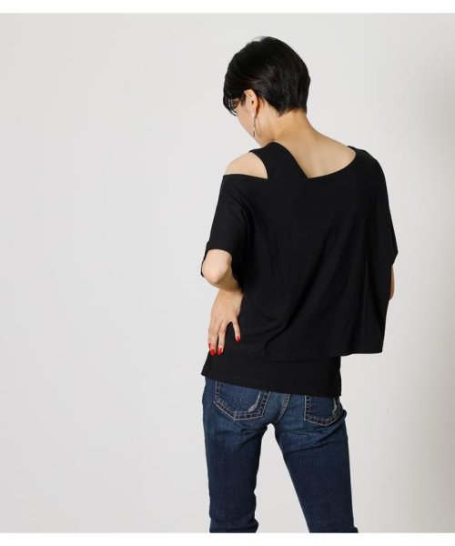 AZUL by moussy(アズールバイマウジー)/LAYERED 3WAY TOPS/img01