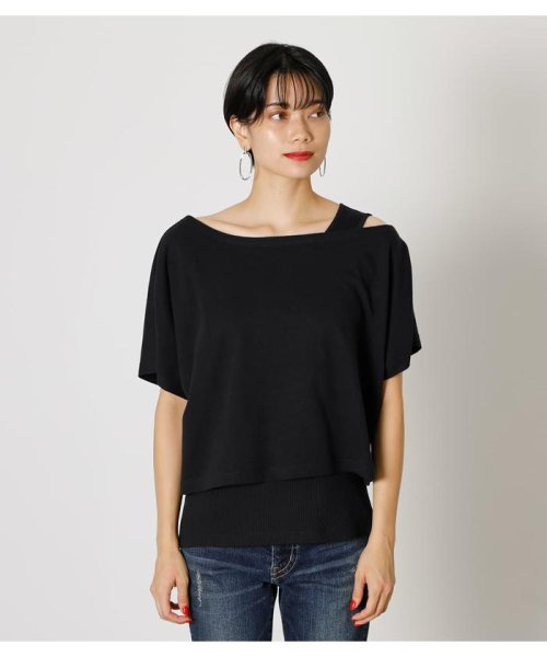 AZUL by moussy(アズールバイマウジー)/LAYERED 3WAY TOPS/img03