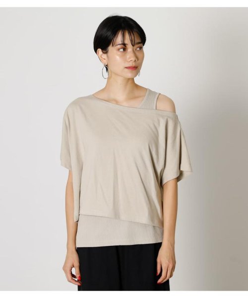 AZUL by moussy(アズールバイマウジー)/LAYERED 3WAY TOPS/img19