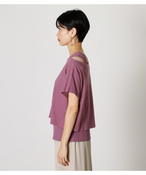 AZUL by moussy(アズールバイマウジー)/LAYERED 3WAY TOPS/img28