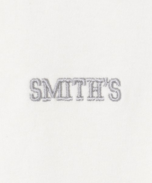 LAZAR(ラザル)/【Lazar】SMITH'S AMERICAN/スミス アメリカン ミニロゴ 刺繍 ステッチ Tシャツ/img06